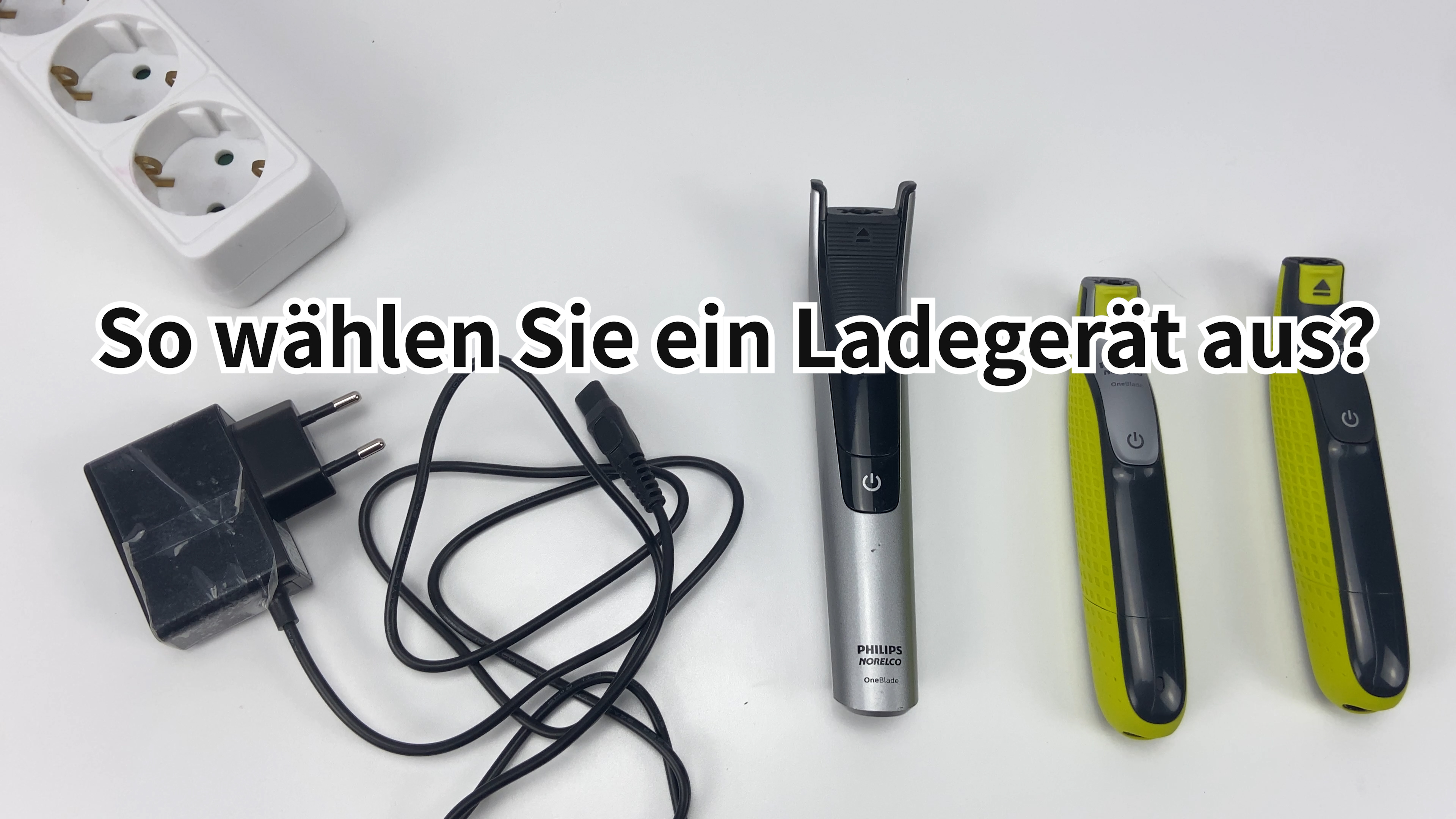 Newding 15V HQ8505 Ladekabel für Philips Rasierer 3000 5000 7000 