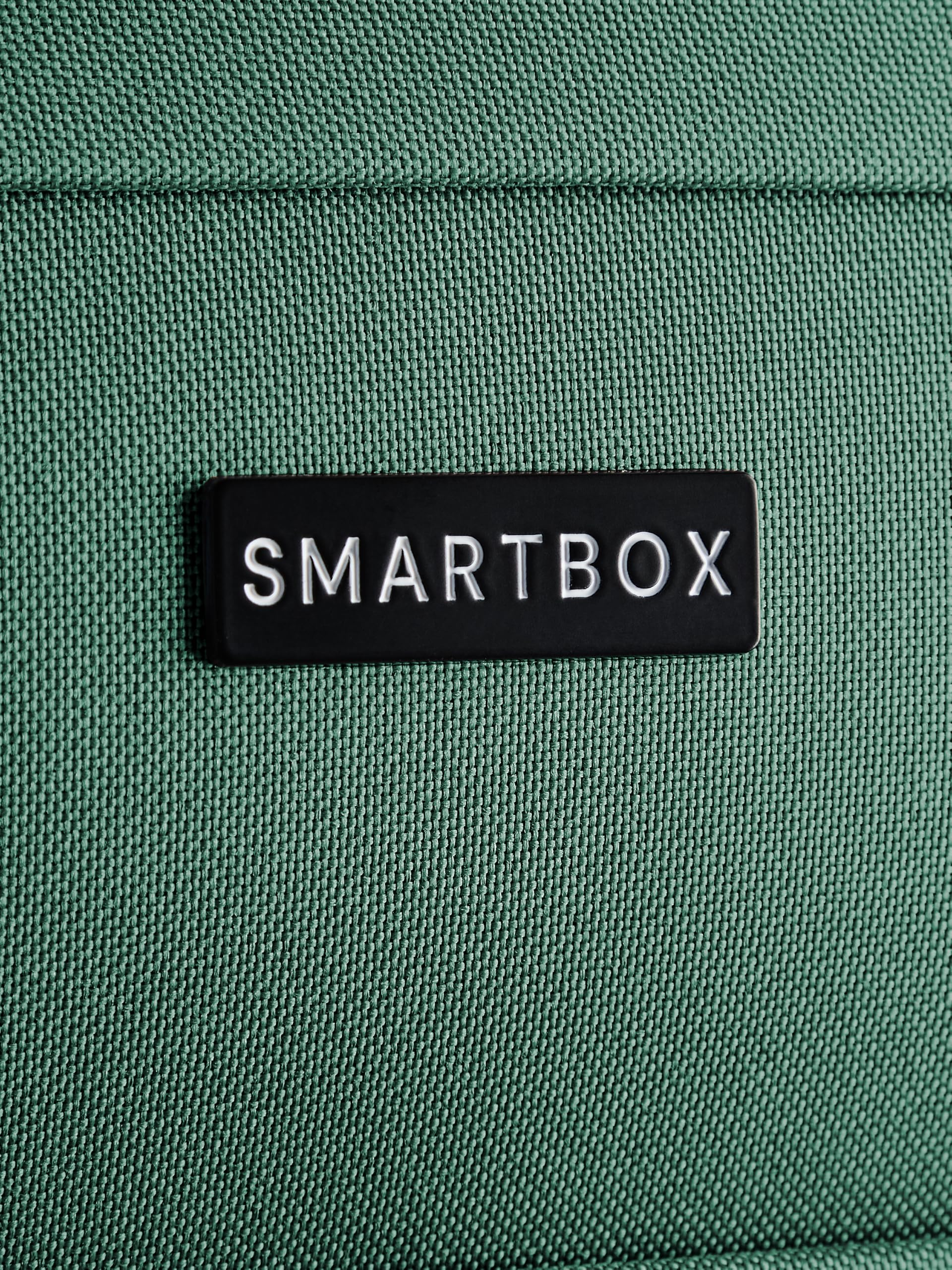 Smartbox Zestaw walizek miękkich 3-częściowy dla kobiet i mężczyzn, lekkie i stabilne walizki podróżne, wysokiej jakości miękka obudowa, 4 rolki i zamek szyfrowy, możliwość rozszerzenia o elastyczne