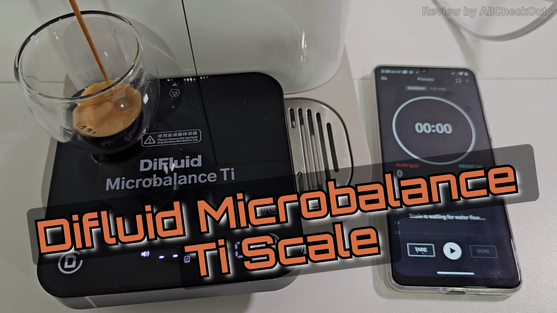Microbalance Ti コーヒースケール Microbalance Ti - Coffee Brewing Scale – DiFluid