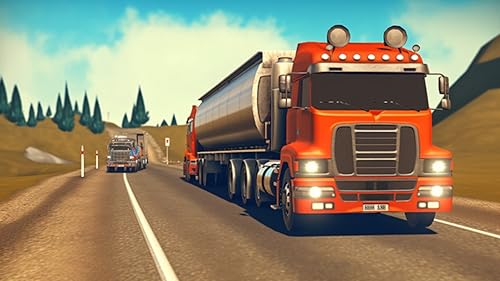 Oil Cargo Truck Transporter Offroad Driving Simulator 3D Games