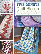 Five-Minute Quilt Blocks: One-Seam Flying Geese Block Projects for Quilts, Wallhangings and Runners (Design Originals) Step-by-Step Speed Piecing Instructions & 12 Beautiful Beginner-Friendly Projects