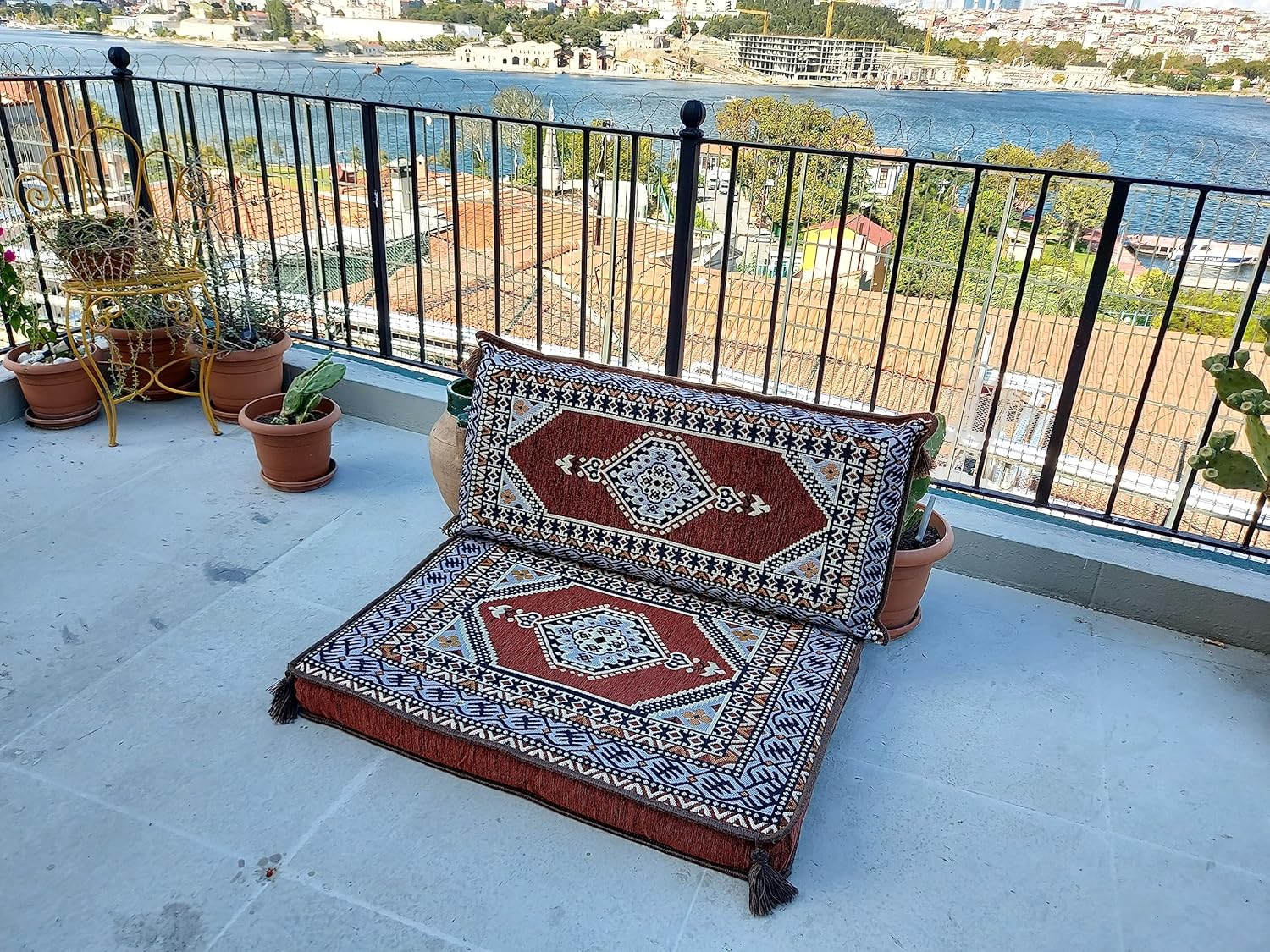 arabicsofa Small Floor Sofa – Handmade Low Seating Majlis Style Turkish Modular Sofas