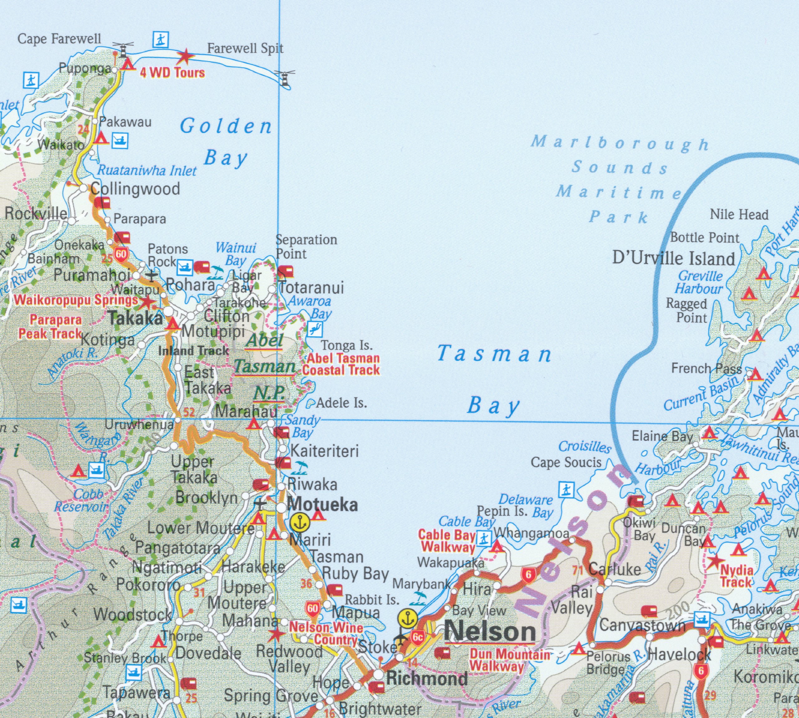 New Zealand Map