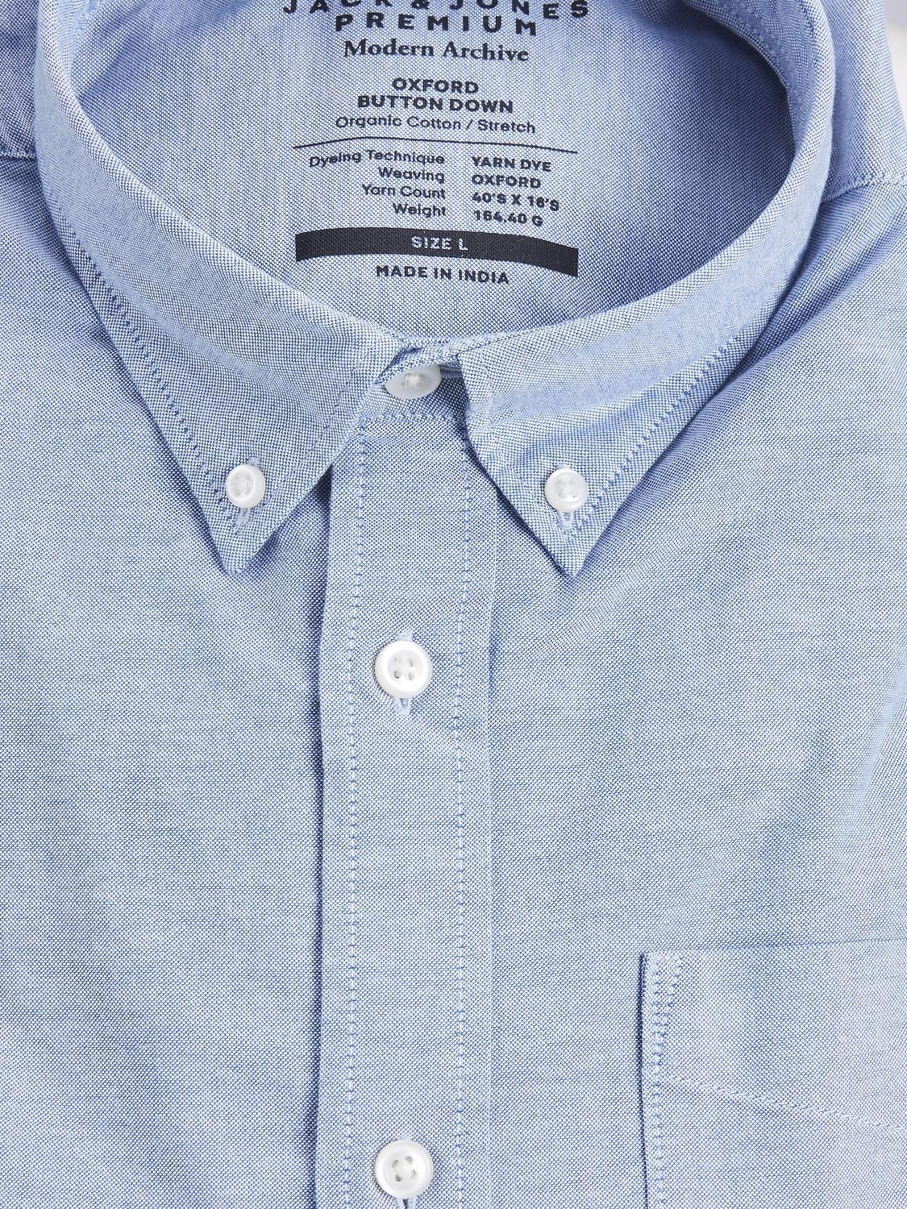 JACK & JONES Jprblubrook Oxford Shirt L/S Noos Uomo