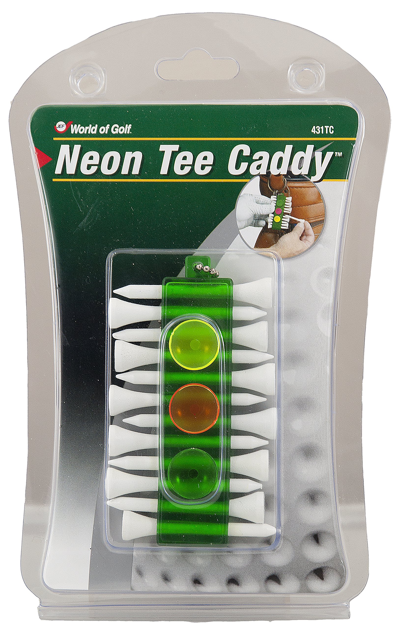 JEF WORLD OF GOLF Gifts & Gallery 431TC Tee Caddy