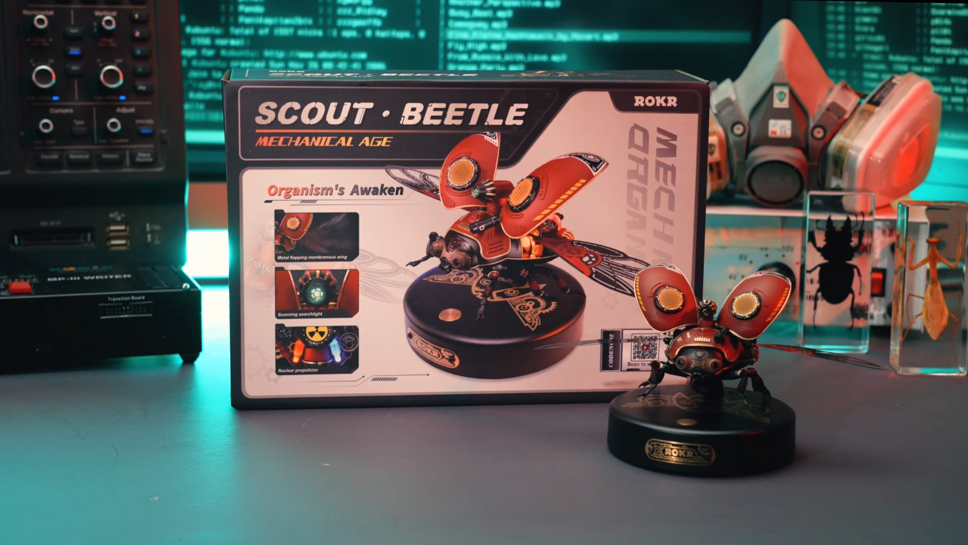Amazon.com: ROKR Mechanical Puzzles Scout Beetle, 3D Metal