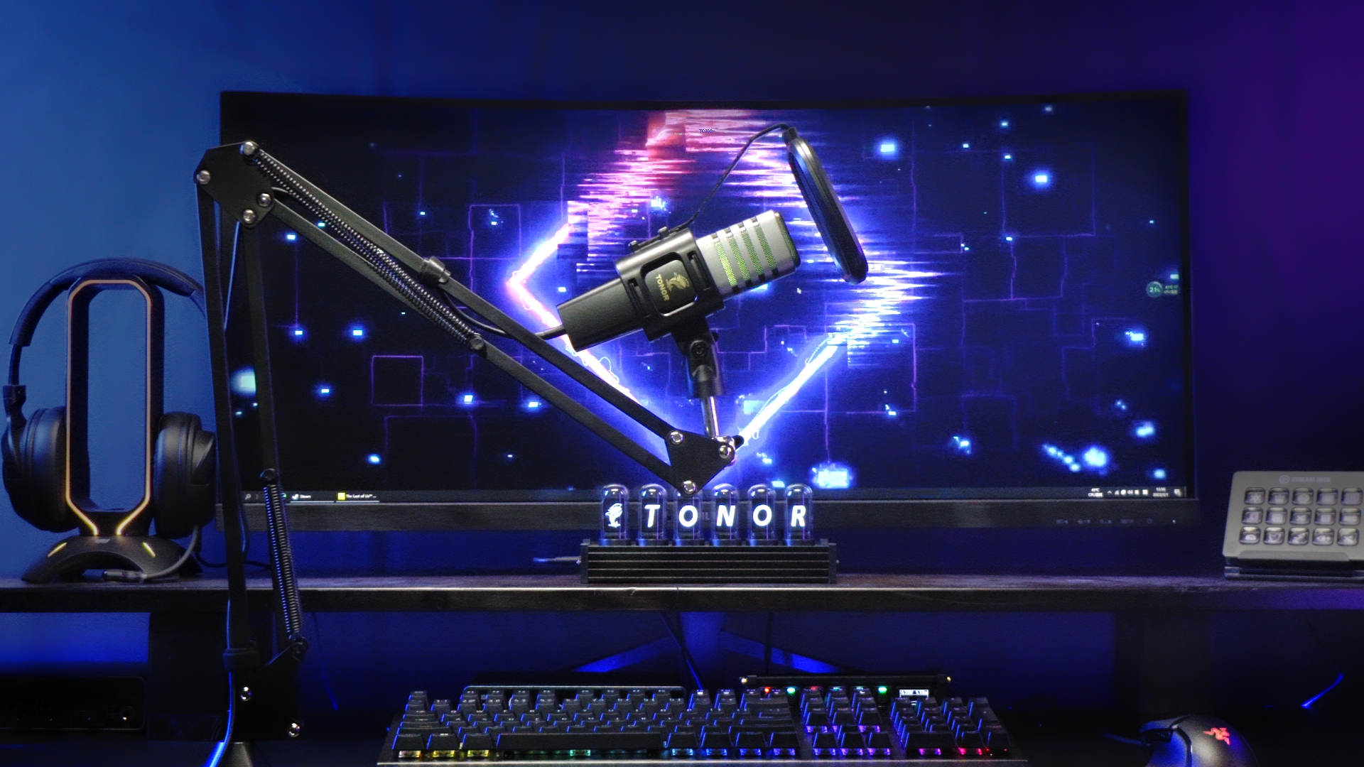 Microfono USB TONOR TC30 | Cardioide Per Streaming E Gaming | Con Filtro Pop E Treppiede - Foto 5