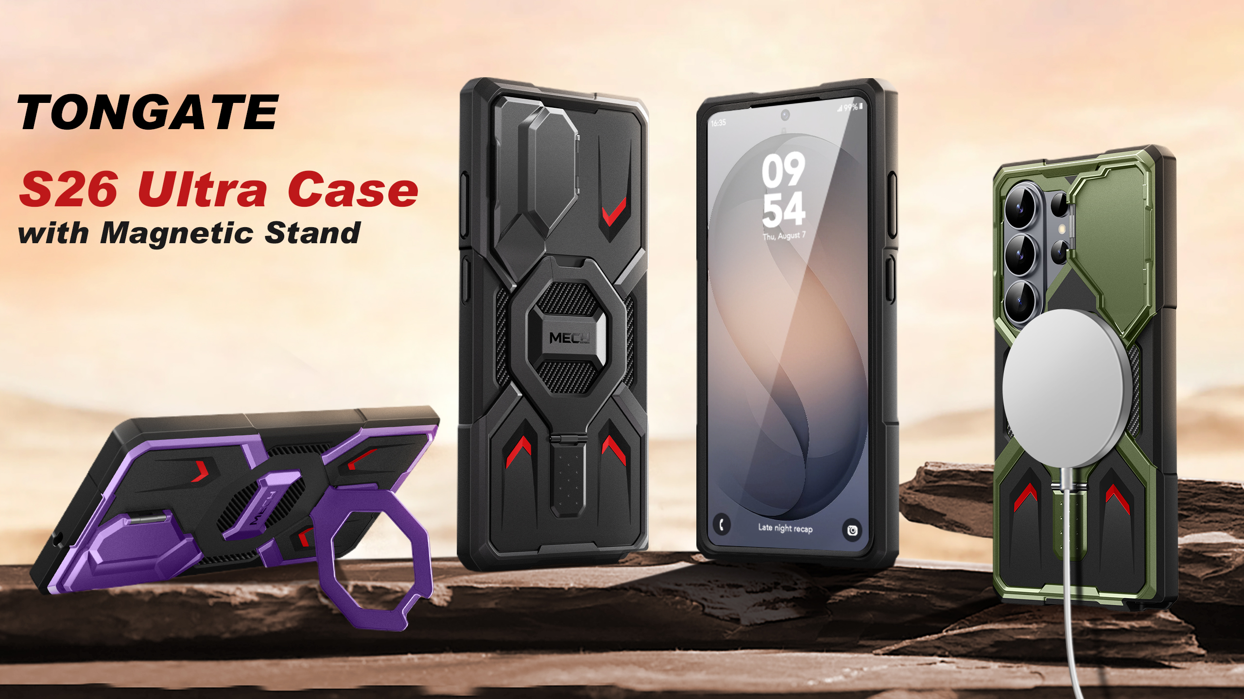 Amazon.com: TONGATE Magnetic Stand for Samsung Galaxy S26 Ultra