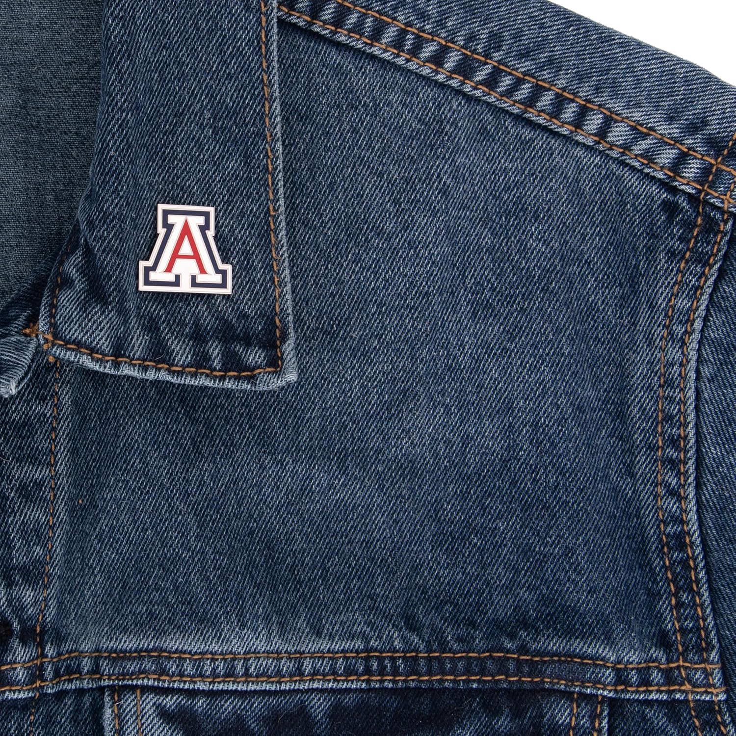 Desert Cactus University of Arizona Lapel Pin ARIZ Wildcats Made of Metal for Formal Wear, Bag and Hat Jewelry, and Tie Tack