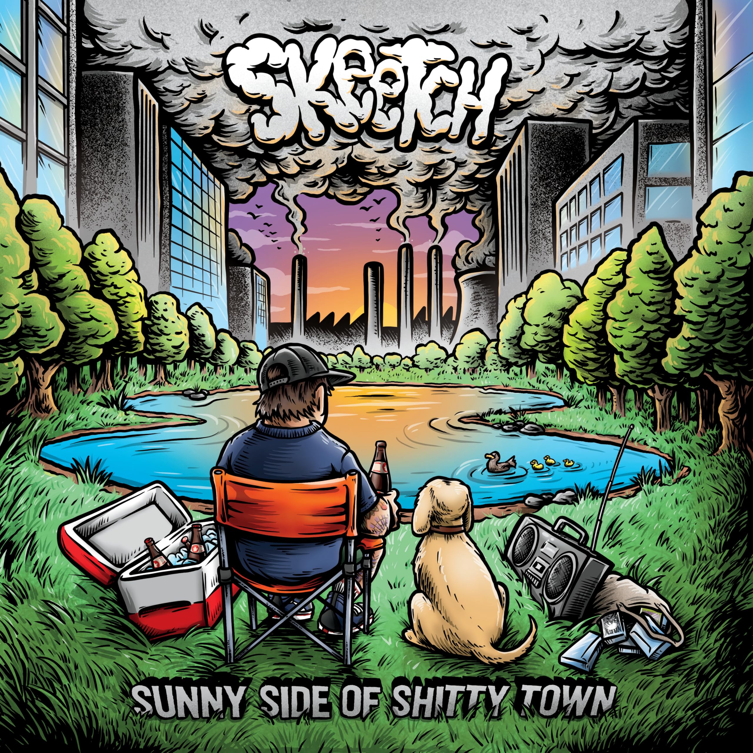 Skeetch Skeetch - Sunny Side Of Shitty Town CD New 760137182436