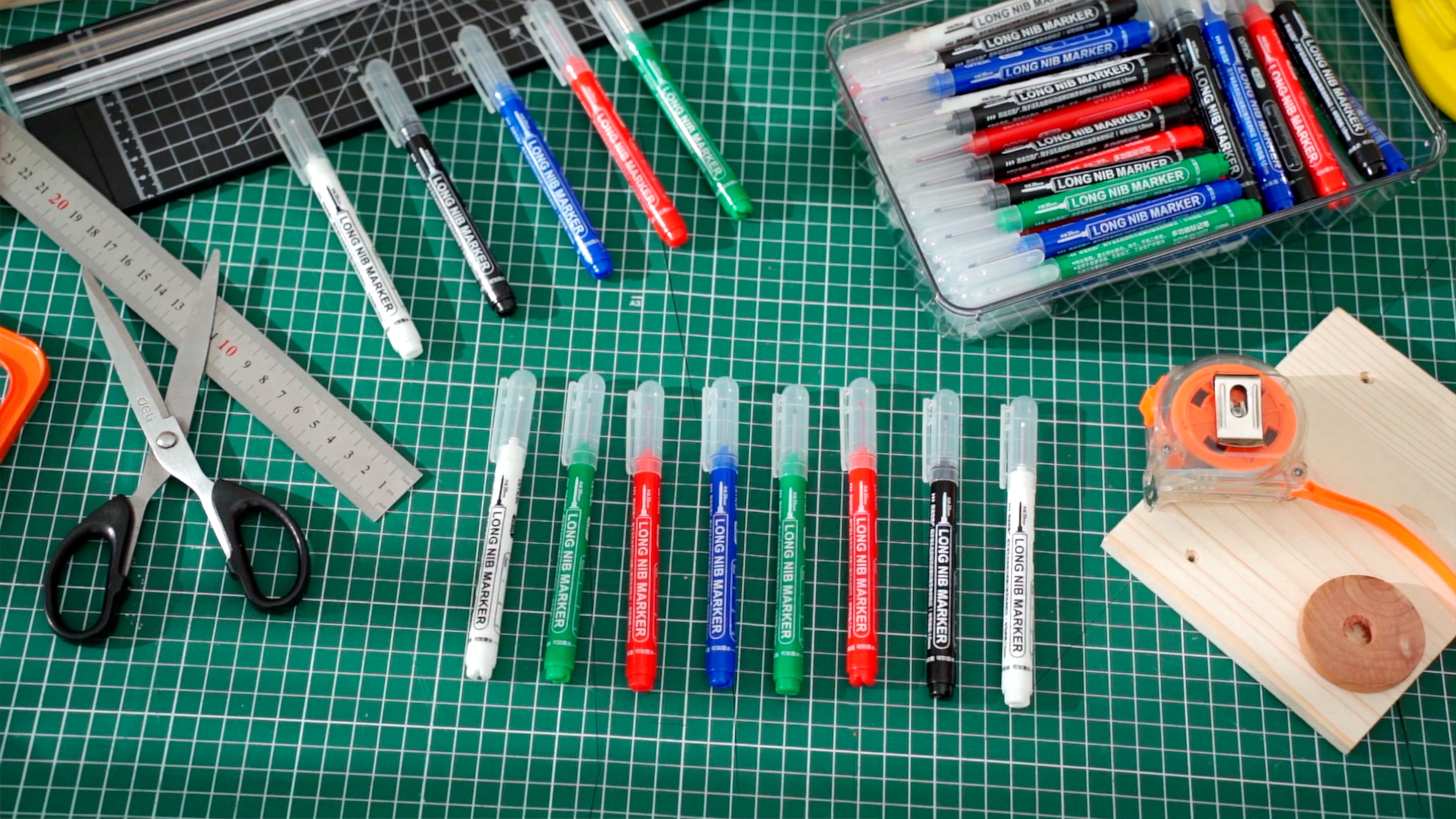 Amazon.com: MotiMind 72 Pcs Deep Hole Marker Bulk Long Nib Marker