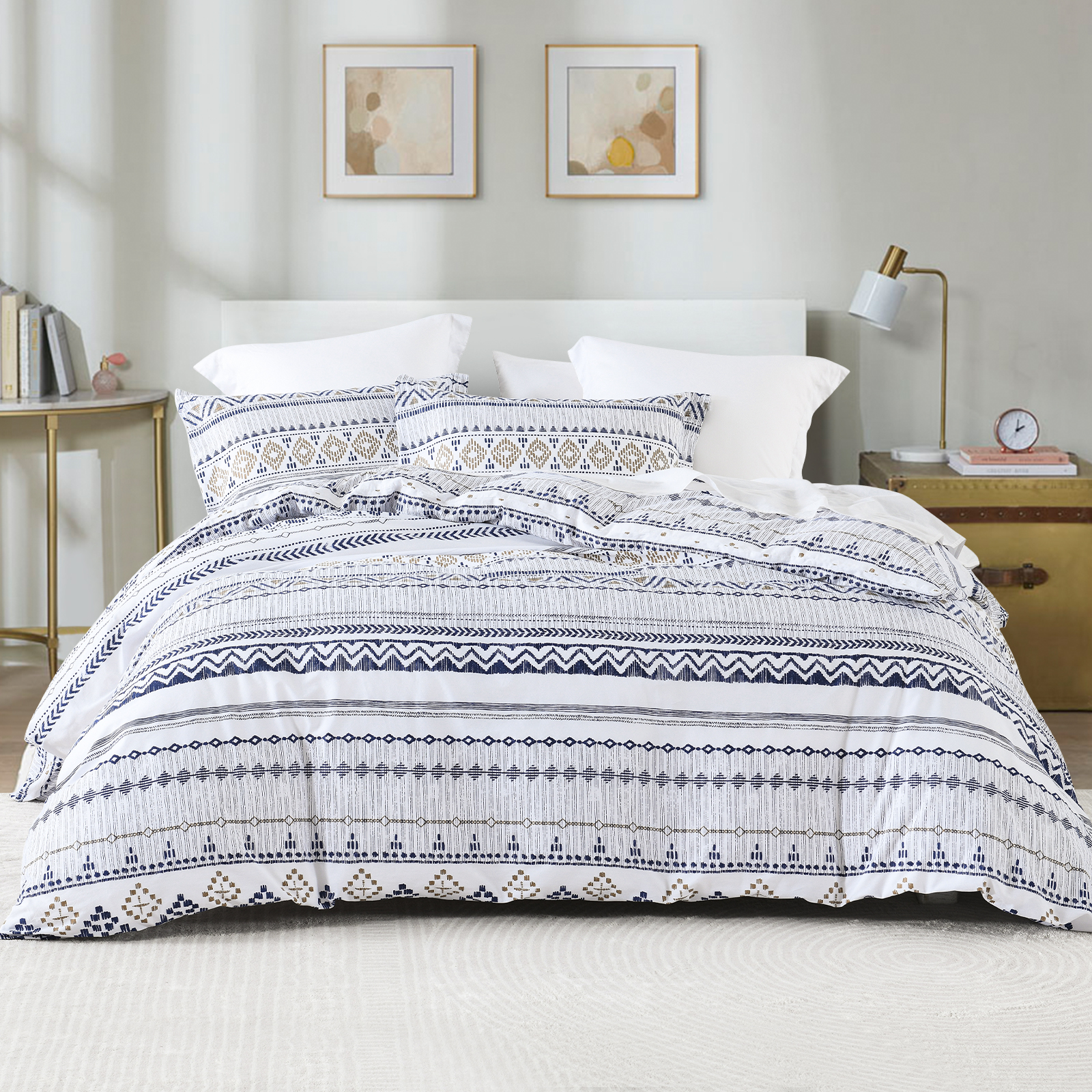 Boho Duvet Cover Boho King Duvet Cover Set 100% Cotton