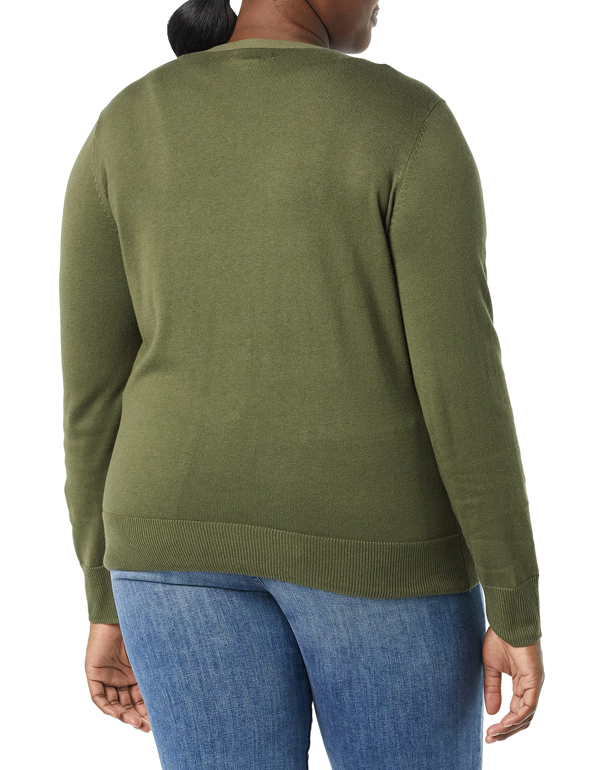 Amazon Essentials Cardigan Leggero Girocollo (Disponibile in Taglie Forti) Donna