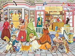 1000 Piece Puzzle for Adults Rosiland Solomon Fashions from Paris Victorian Store Jigsaw Puzzle, 27x20 inches by KI Puzzles, (02680-SB)