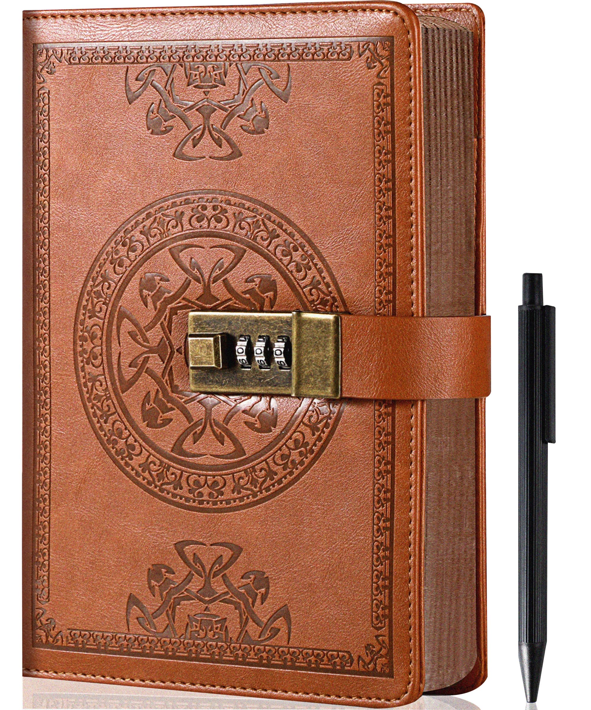 【R&B】moca My diary Amazon.com : CAGIE Diary with Lock for Women and Men A5