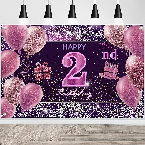 Vista 109 de IMISI Decoraciones de cumpleaños número 19 para niñas, pancarta rosa de feliz cumpleaños para telón de fondo de fiesta