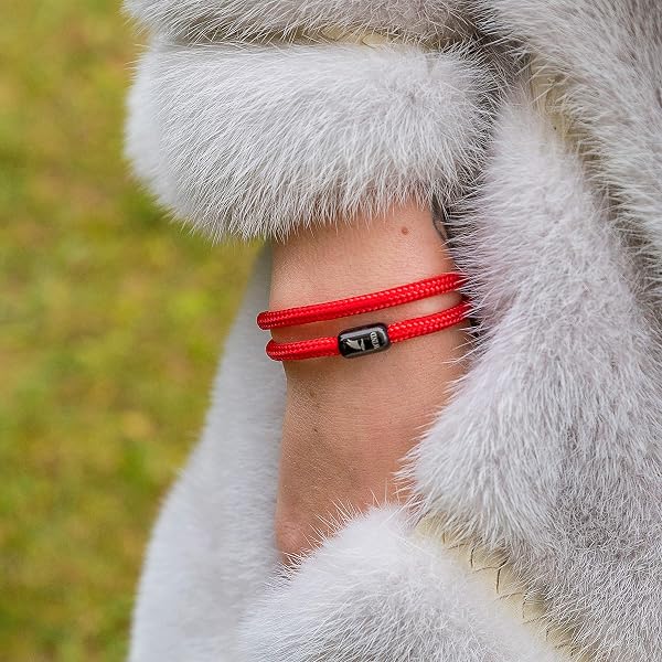 Wind Passion - Pulsera Magnética Paracord para Hombre y Mujer - Cuerda Náutica Hecha a Mano - Cordón Surfera de Verano - Regalo Navidad - 5