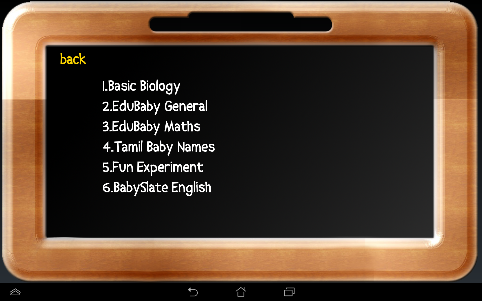 Baby Slate for Android