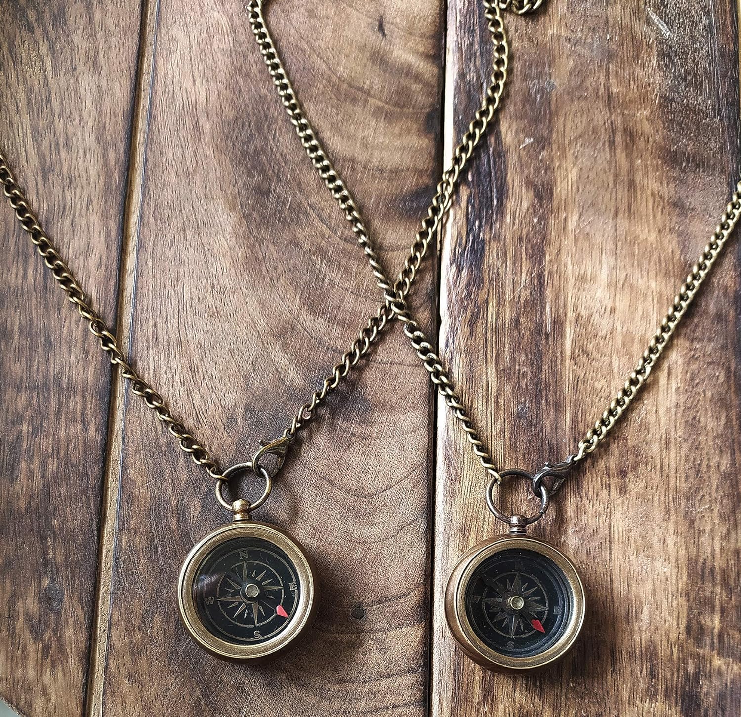 Your Tommy Your Tubbo Compass Necklace Pair - Friendship Pendant Compass - Your Tubbo Compass Locket Mine Craft (Tubbo Tommy (Pair)) : Sports & Outdoors