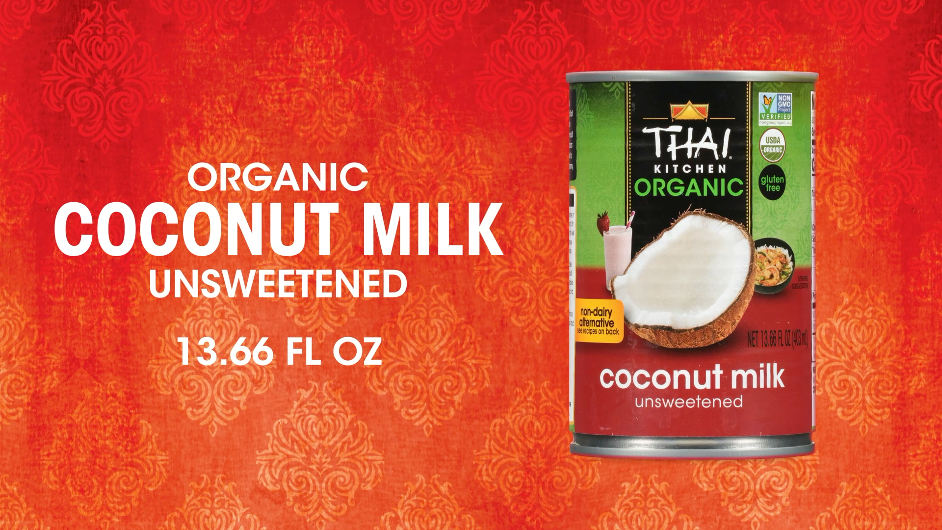 Thai Kitchen Organic Unsweetened Coconut Milk: Pure Delight