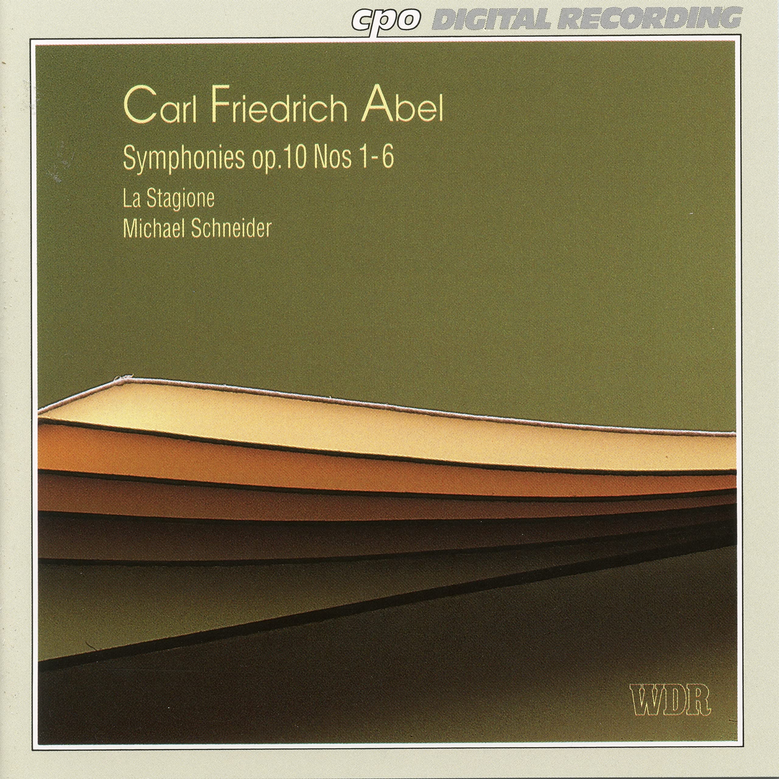 Abel: Six symphonies, Op 10