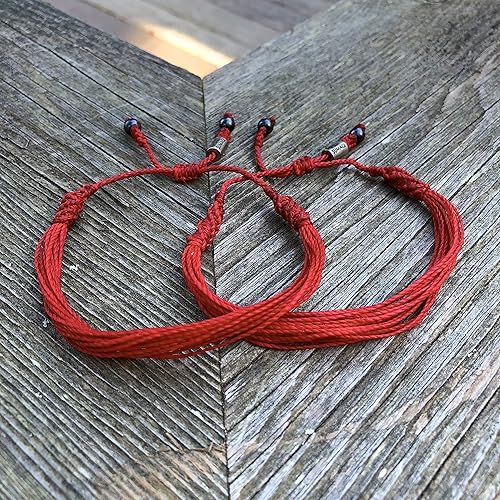 Miniatura 177 de Surfer Bracelets for Men - Handmade Surfer Rope Adjustable Friendship Bracelets - Surf String Bracelet for Couple Women Men Waterproof Beach Jewelry