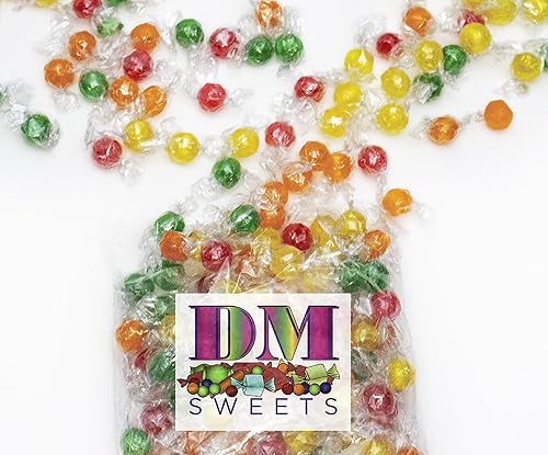 Miniatura 4 de Bolas de frutas ácidas  3 libras de dulces de succión agridulce envueltos individualmente