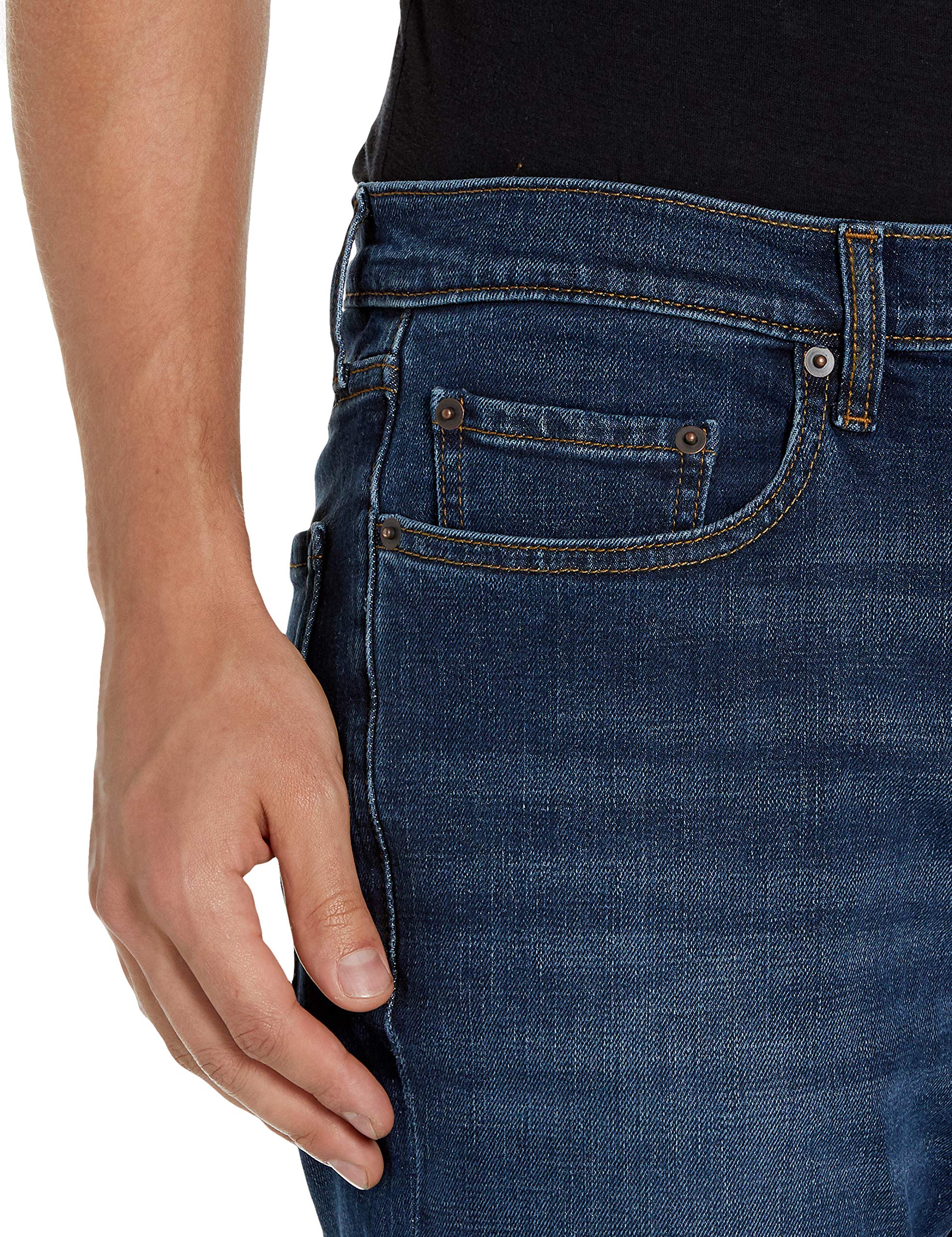 Amazon Essentials Jeans Slim Fit Elasticizzati, Bootcut - colori fuori produzione Uomo