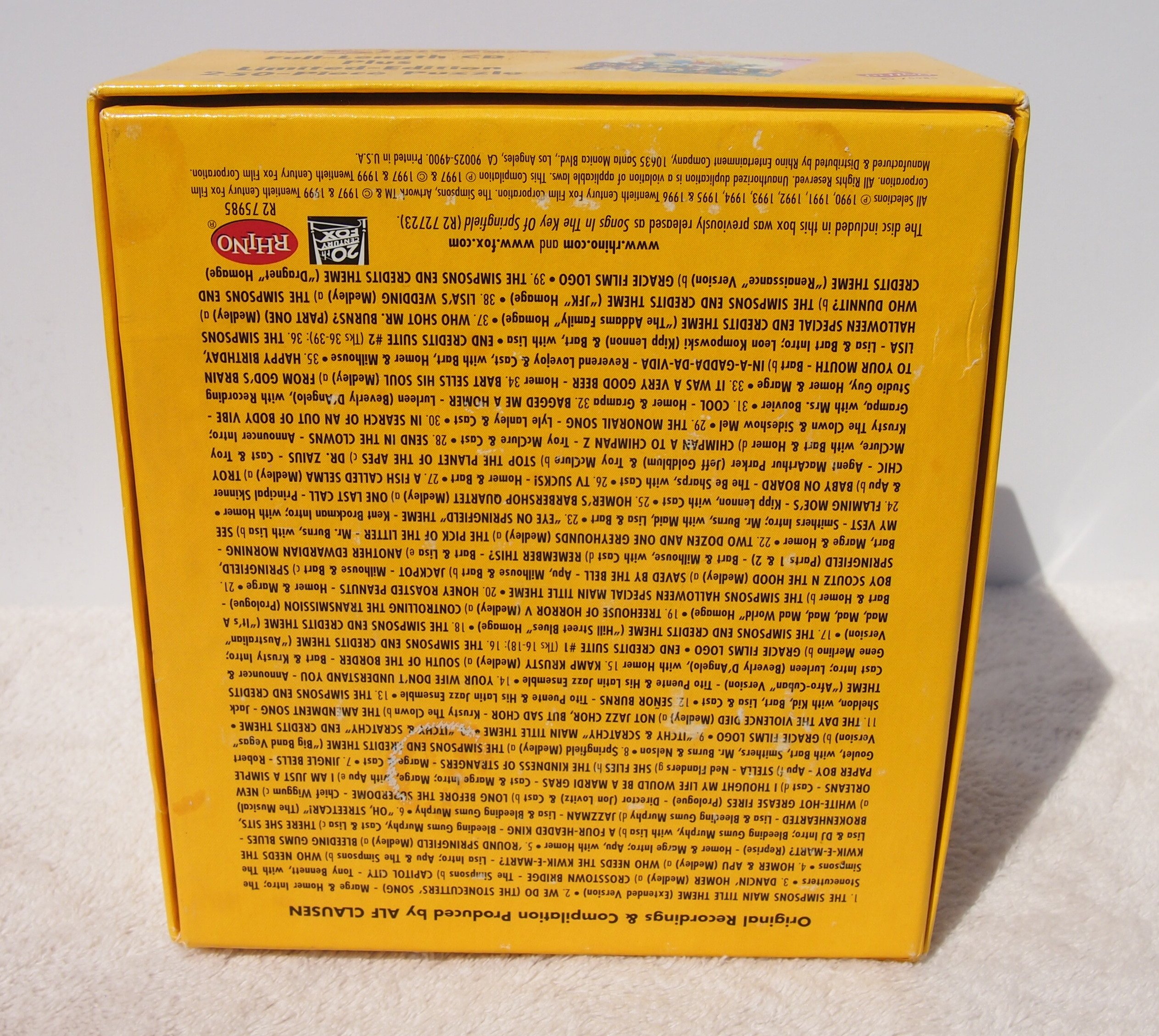 The Simpsons : Songs In The Key Of...