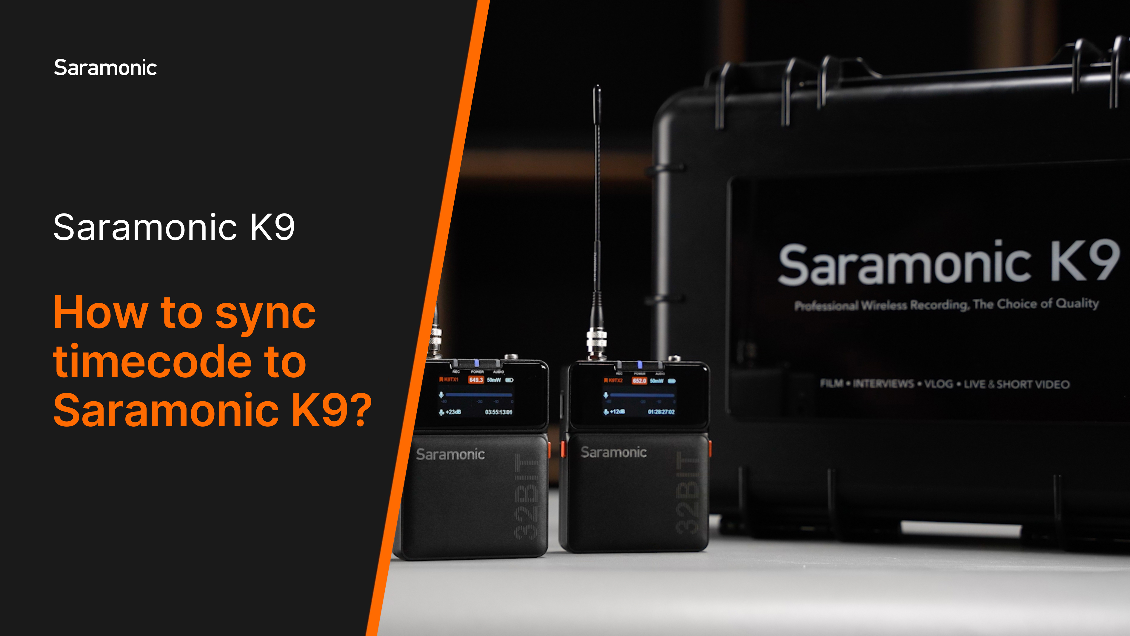 Amazon.com: Saramonic K9-US Professional Dual Digital UHF Wireless