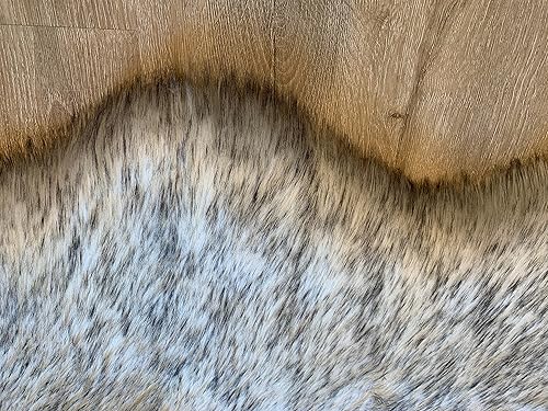 Miniatura 7 de LAMBZY Alfombra de pelo de oveja sintética, súper suave, hipoalergénica, sedosa para sala de estar, habitación de los niños, sofá (triple lado a