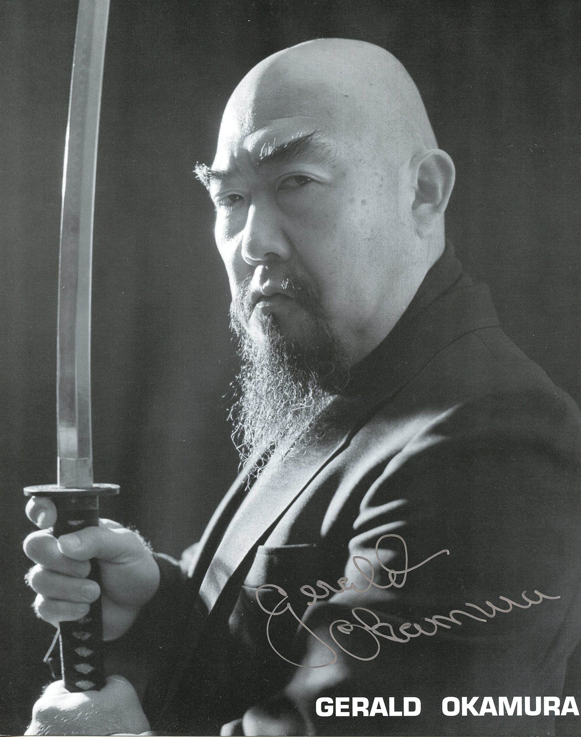 Gerald Okamura Autographed hand signed Original 8x10 Photo #U5574