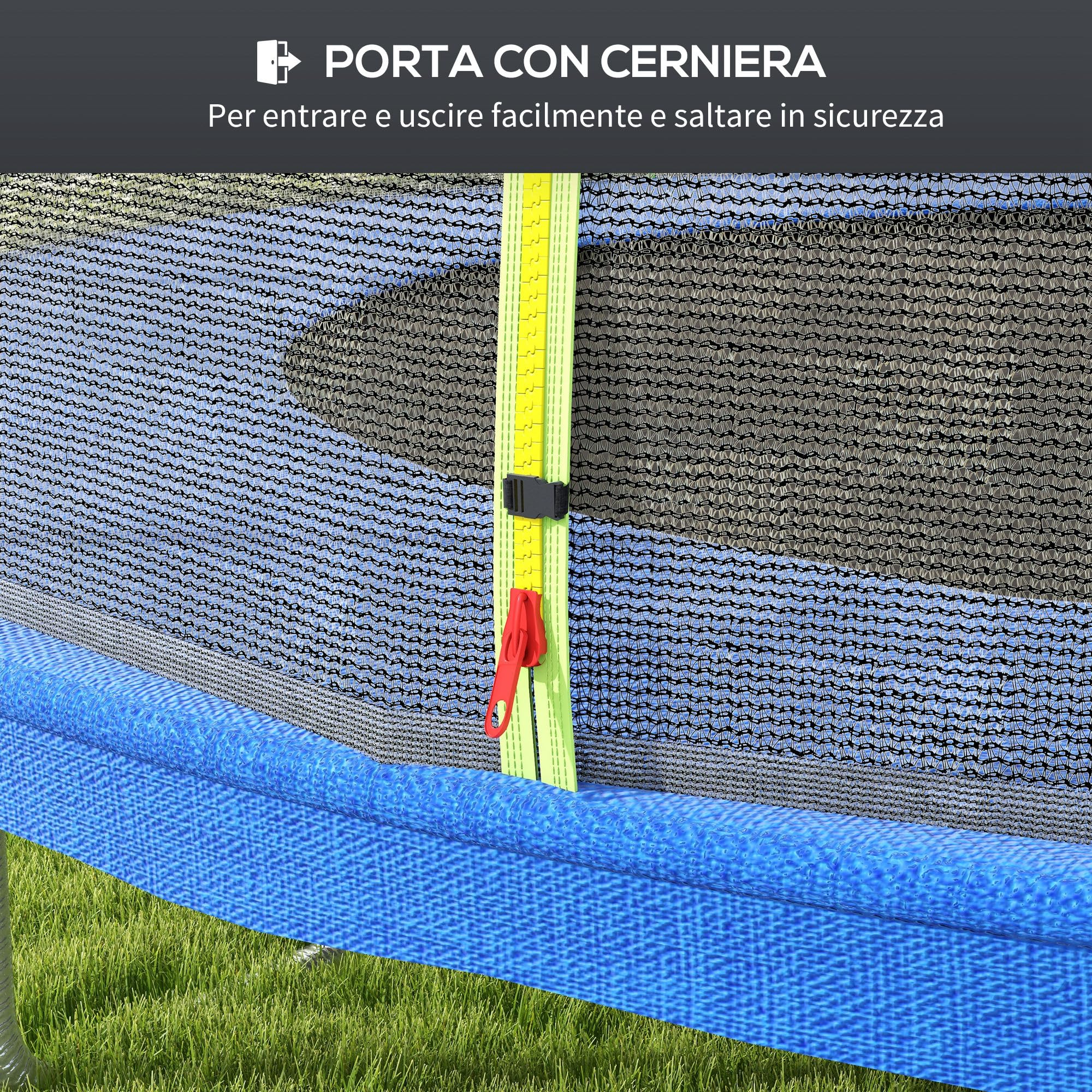 Garlando Rete Di Protezione Xxl Per Trampolino - Foto 3