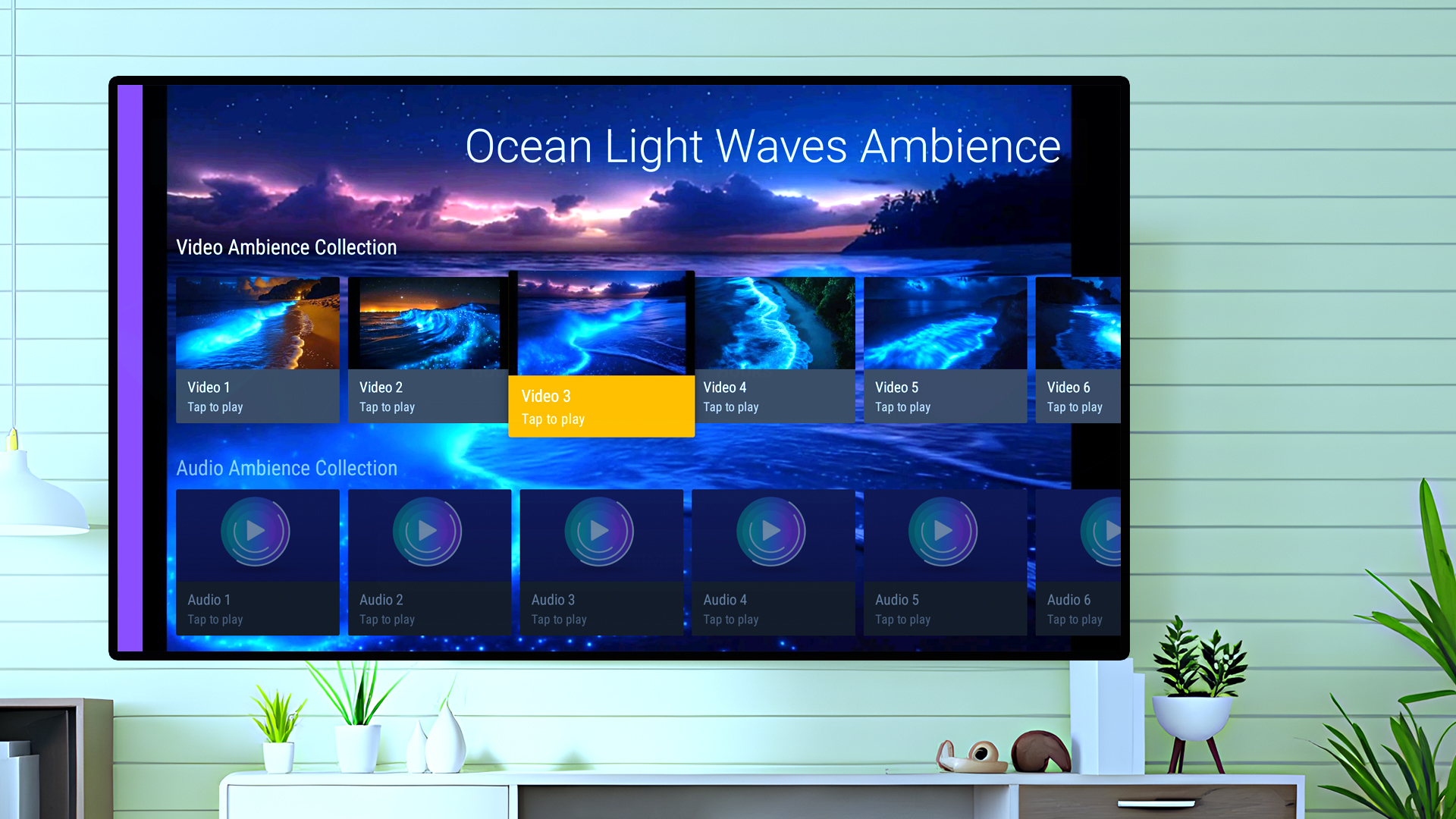 Calm Screen Ocean Light Waves 4K Screensaver: Shimmering Surf, Calm Sea Atmosphere ...