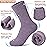 ANTSANG Womens Wool Hiking Socks Winter Warm Thick Boot Cozy Thermal Crew Ladies Work Socks 5 Pairs(Mix Color F)