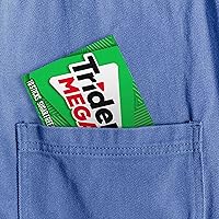 Vista 8 de Trident Mega Spearmint - Goma de mascar sin azúcar, 9 paquetes de 10 unidades (90 unidades en total), 10 unidades (paquete de 9)