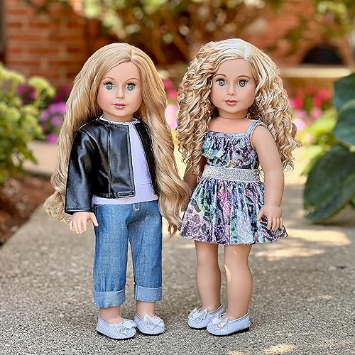 Miniatura 2 de Ultimate Playset – Ropa para muñecas de 18 pulgadas – 6 piezas – Mezcla y combina trajes con zapatos – Traje de baño, falda, blusa, pantalones,