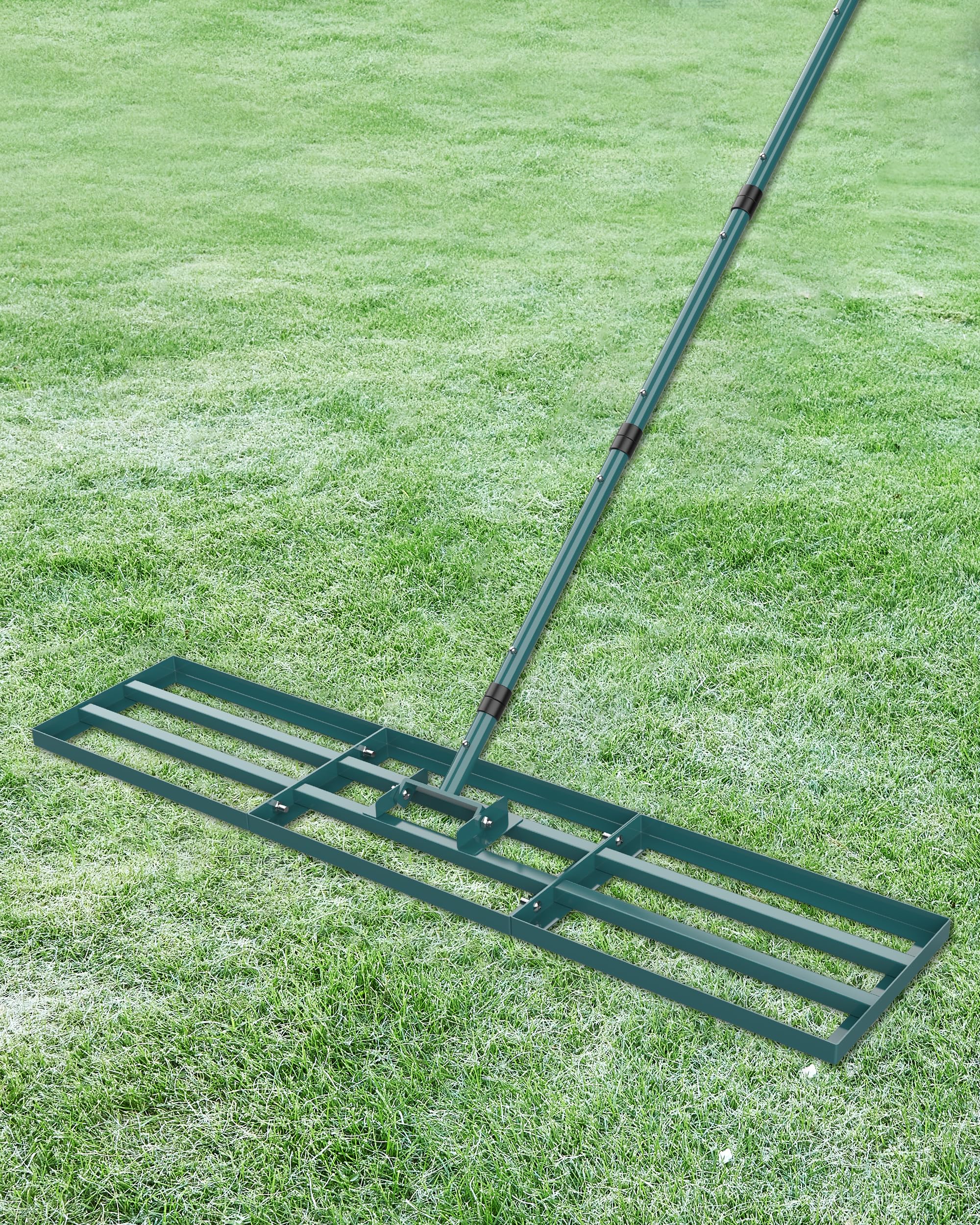 Signstek Rasen Nivellierungsrechen, Lawn Leveling Rake