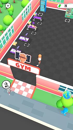 Magnate del gimnasio Idle Fitness: gerente de club de entrenamiento perfecto y simulador de imperio de culturismo 3D - imagen 3