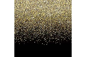 Black and Gold Graduation Backdrop 2023