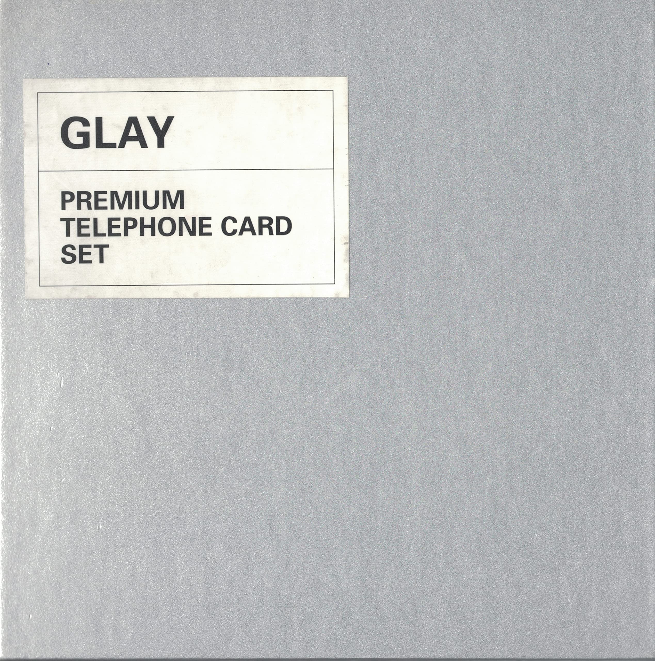 ミュージシャン Q9 GLAY PREMIUM TELEPHONE CARD SET ミュージシャン Q9 GLAY PREMIUM TELEPHONE CARD SET