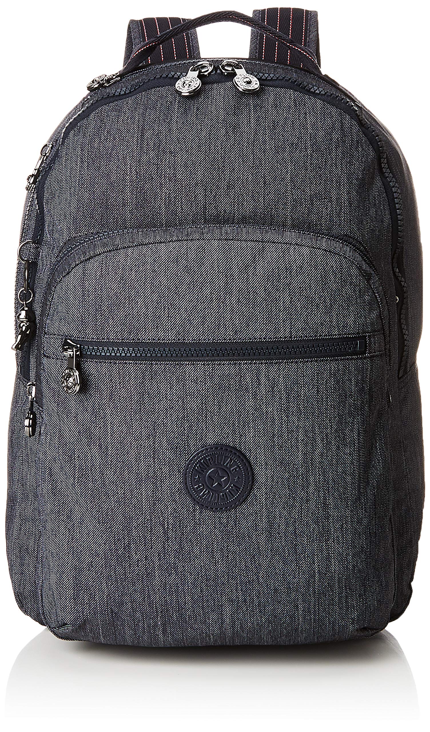 Kipling CLAS Seoul School Backpack, 45 cm, 25 liters, Blue (Active Denim)