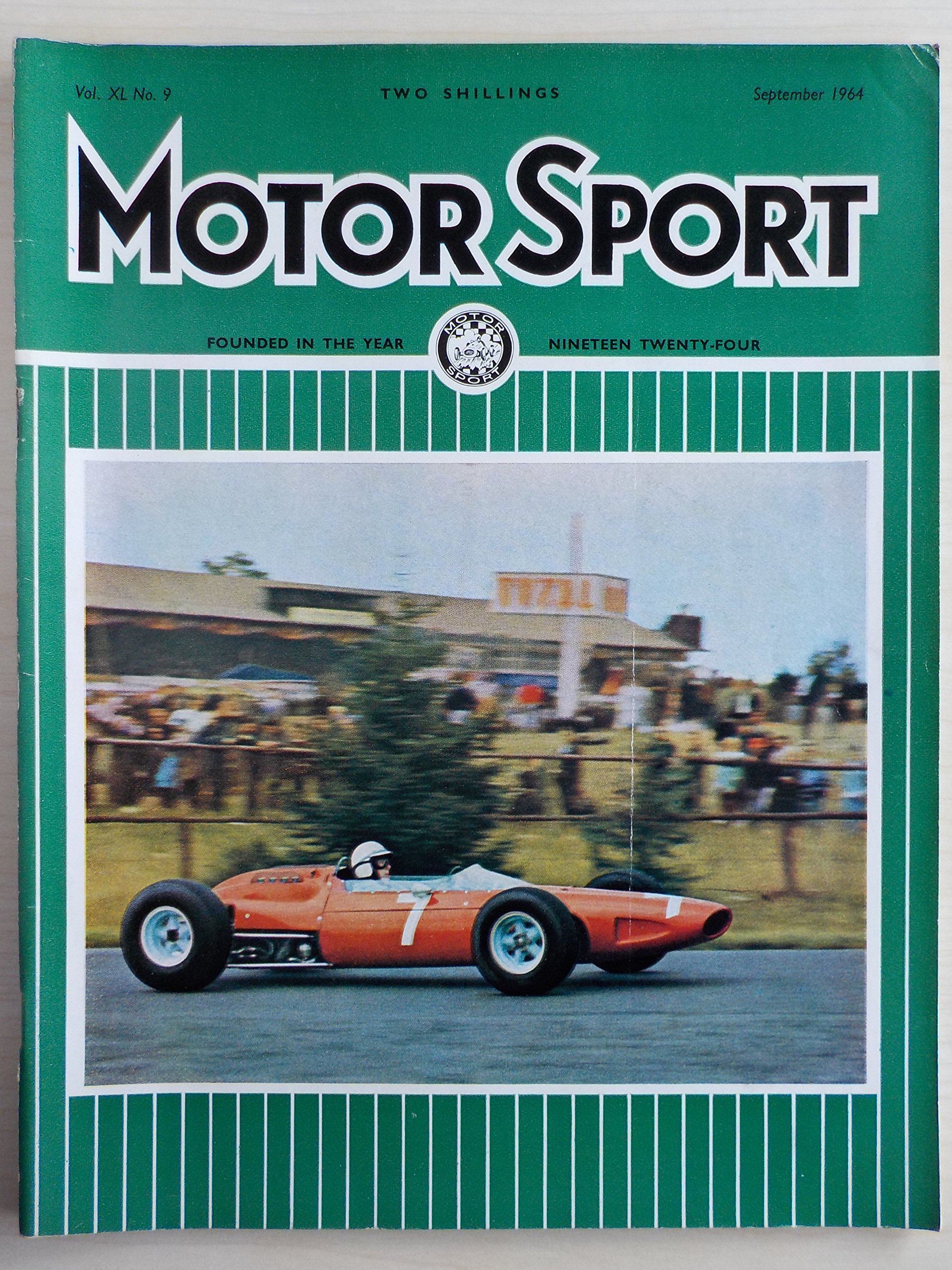 Motor Sport magazine Vol XL No 9 September 1964