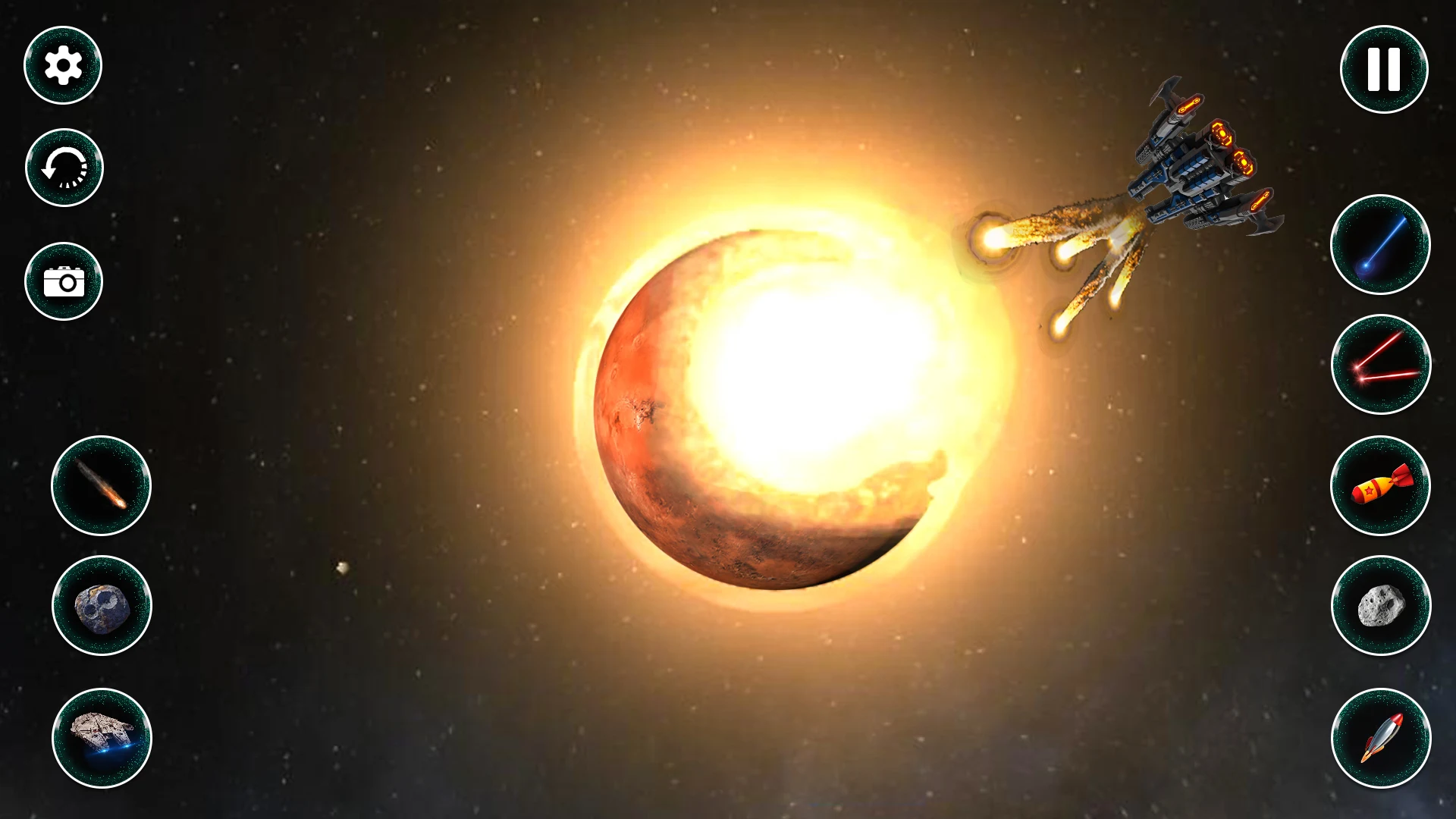 Planet Smashing Planet Smash : Space Sandbox Universe Game-Amazonアプリストアのアプリ