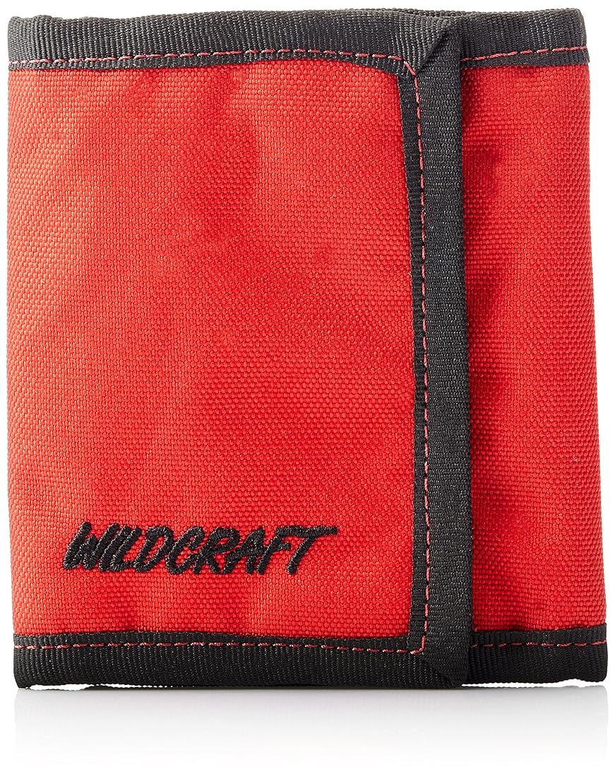 Buy Wildcraft Men's Chrome Tri-fold Red Wallet Buy Wildcraft Men's Chrome Tri-fold Red Wallet