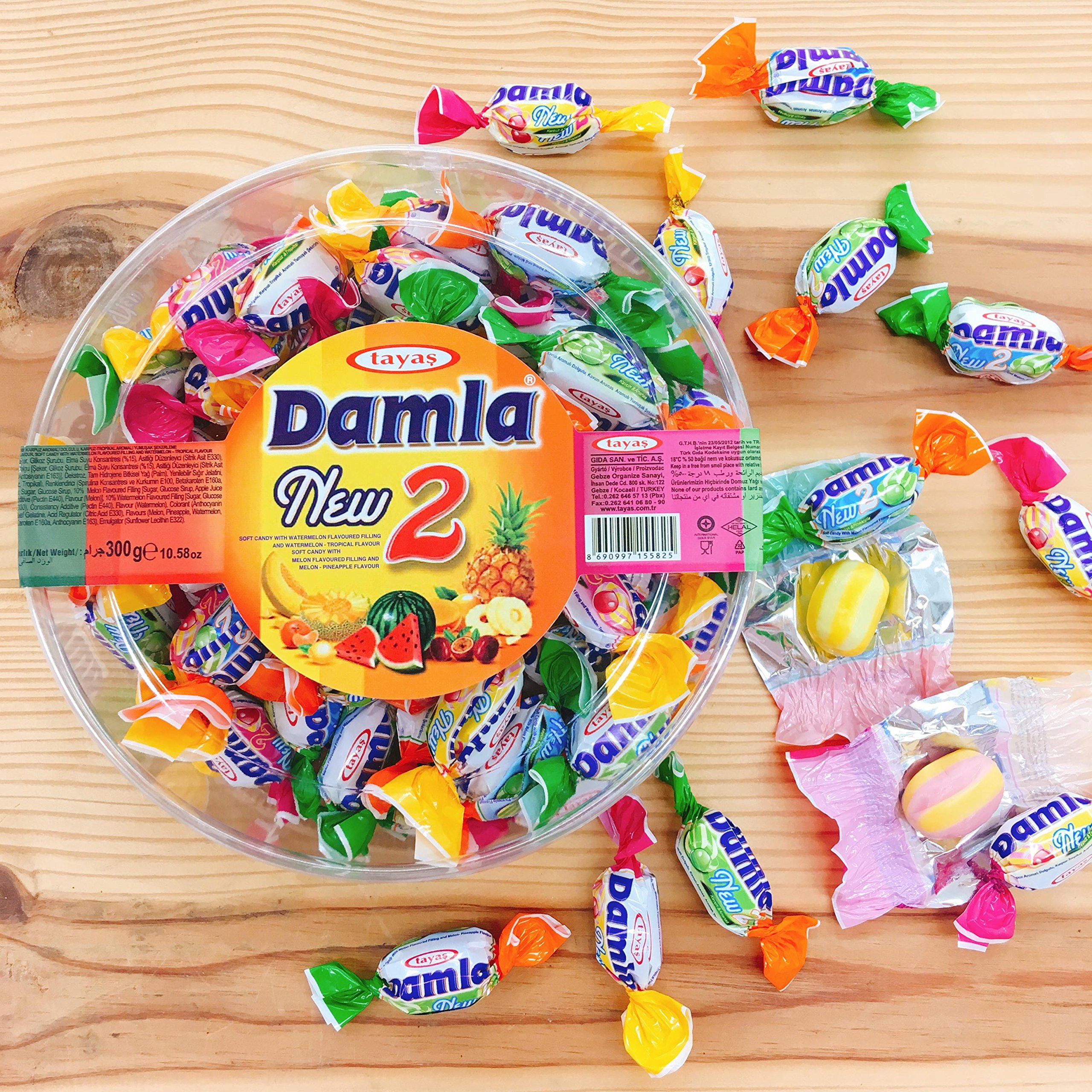 Amazon.co.jp: タヤス ダムラ ソフトキャンディー トロピカル 300g