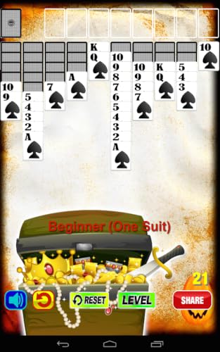 Free Spider Solitaire Games for Kindle Fire Treasure Discovery – vue 3