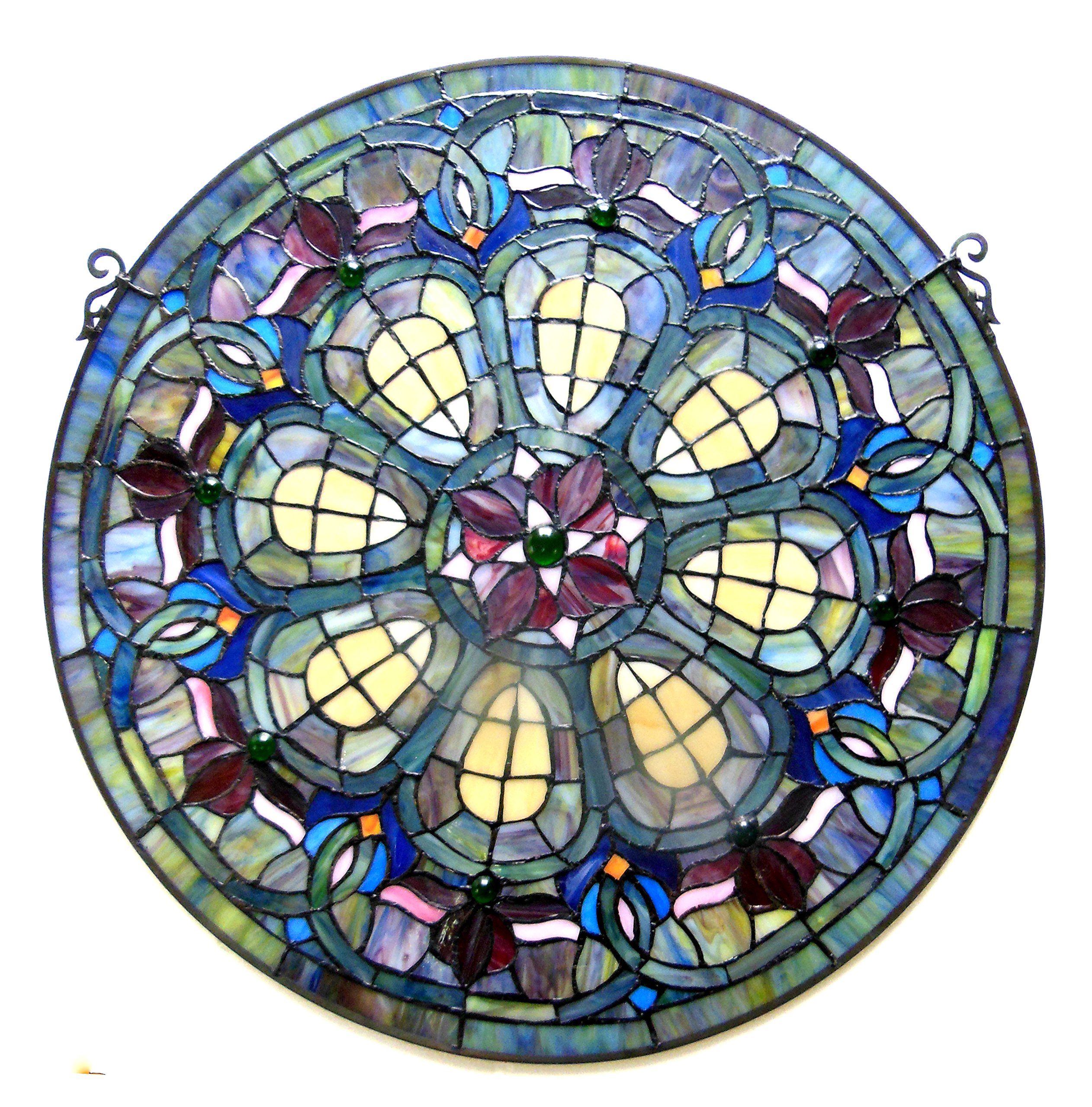 CHLOE Lighting Panel de Cristal para Ventana, Multicolor, Talla única
