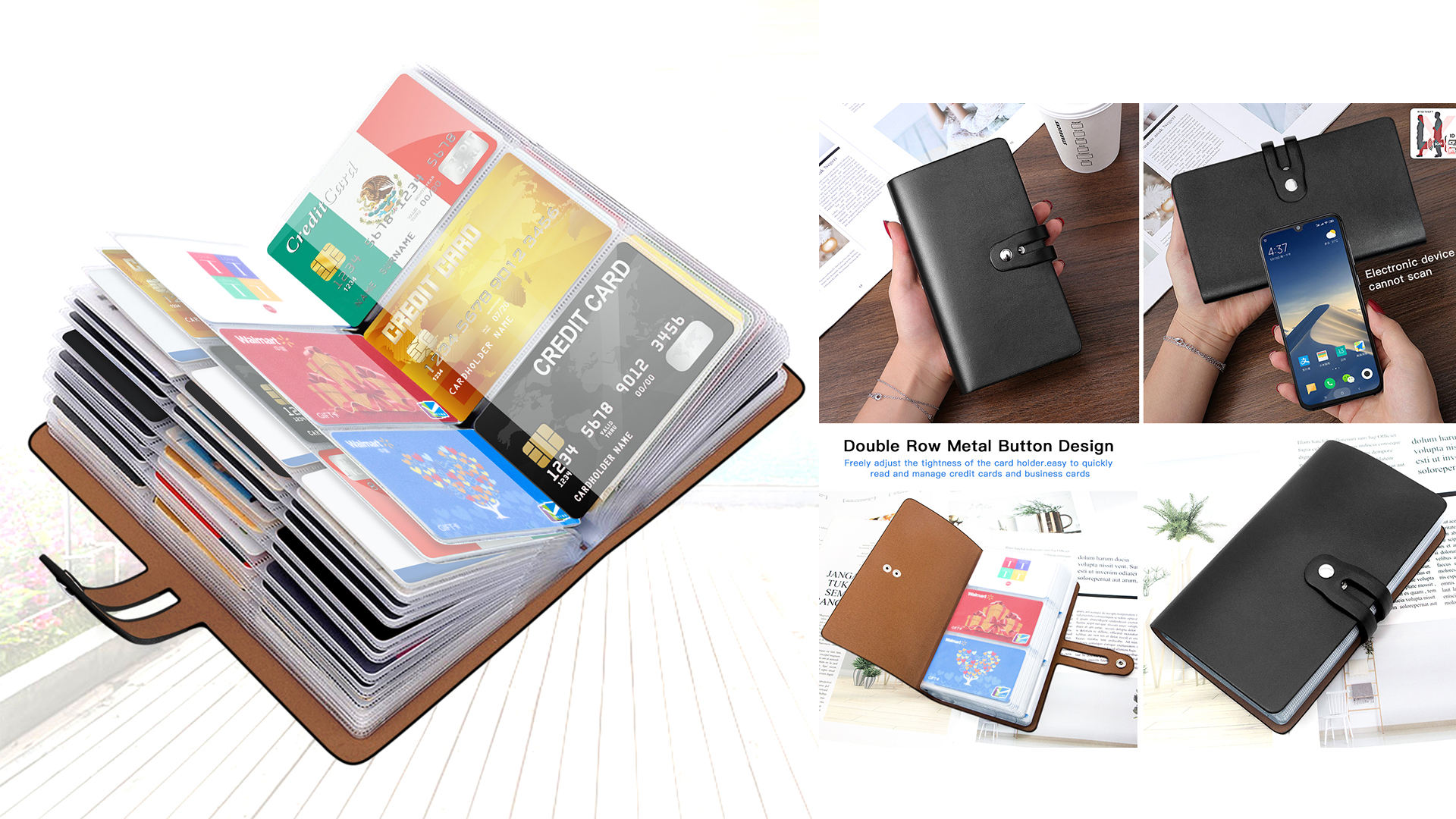 Credit Card Holder Business Card Organizer