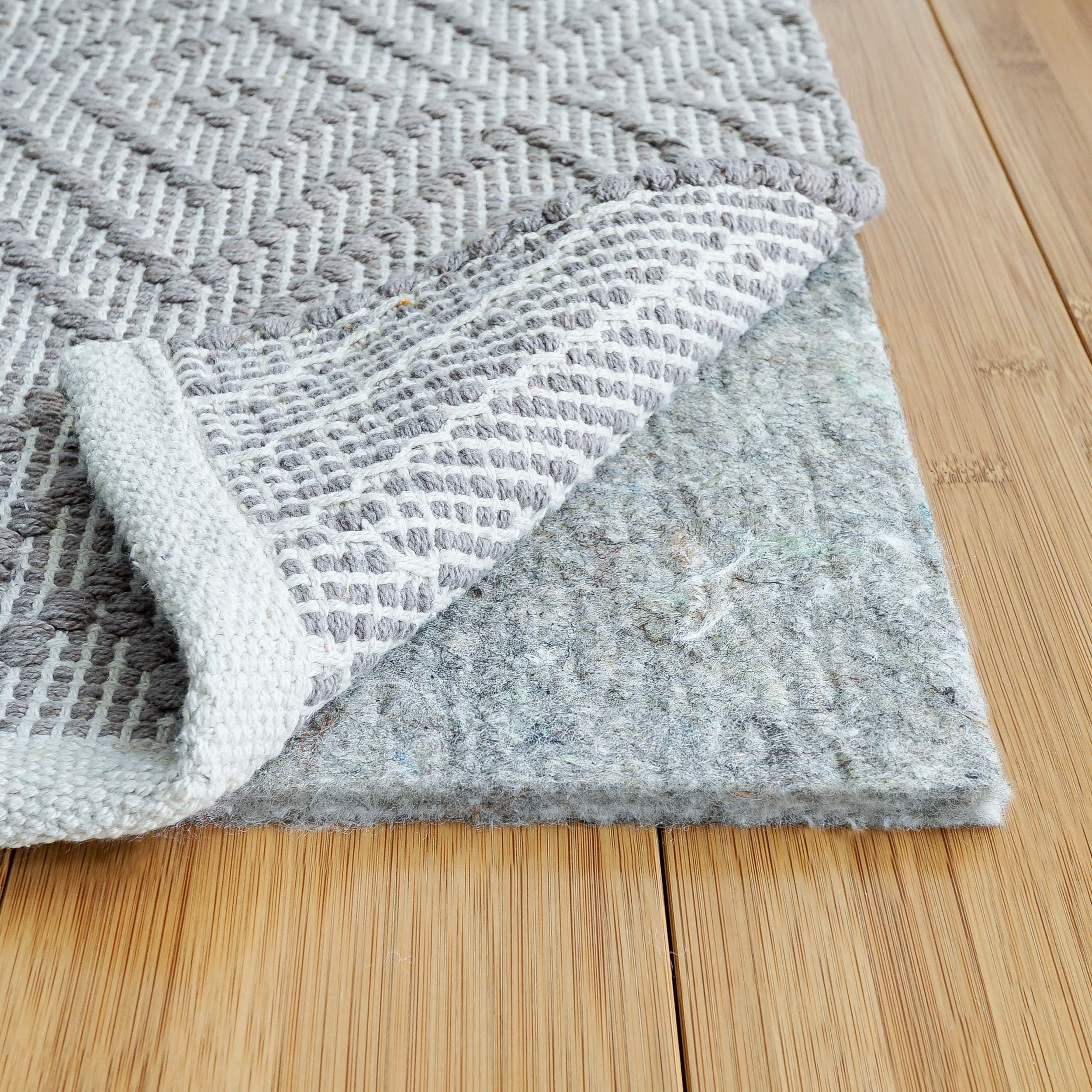 RUGPADUSA Rug Pad Central RPC38F-58 Premium 3/8 Felt Rug Pad for Hardwood Floors, 5'x8'